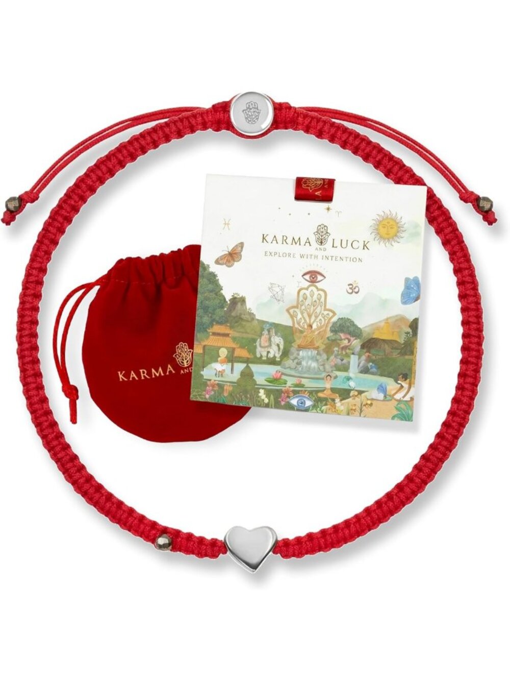 Adjustable Red String Bracelet for Women | Spiritual Protection & Good Luck